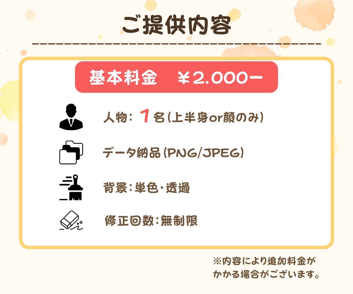 アイコンや席次表におすすめの似顔絵をお描きします 席次表・名刺・プロフィールに！まとめ依頼も対応 イメージ4