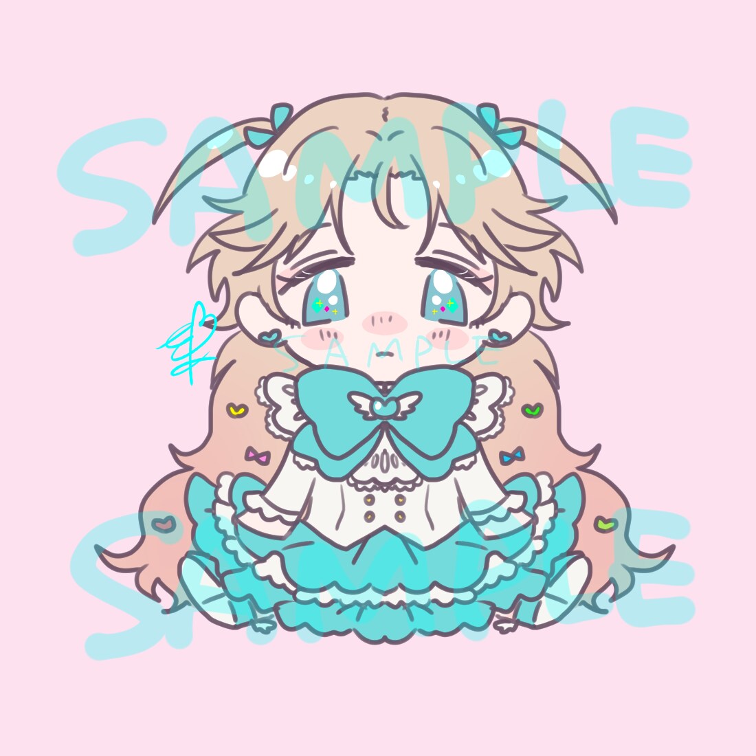 デフォルメイラスト描きます アイコンなどに適したデフォルメ（二頭身）キャラを描きます！ イメージ3
