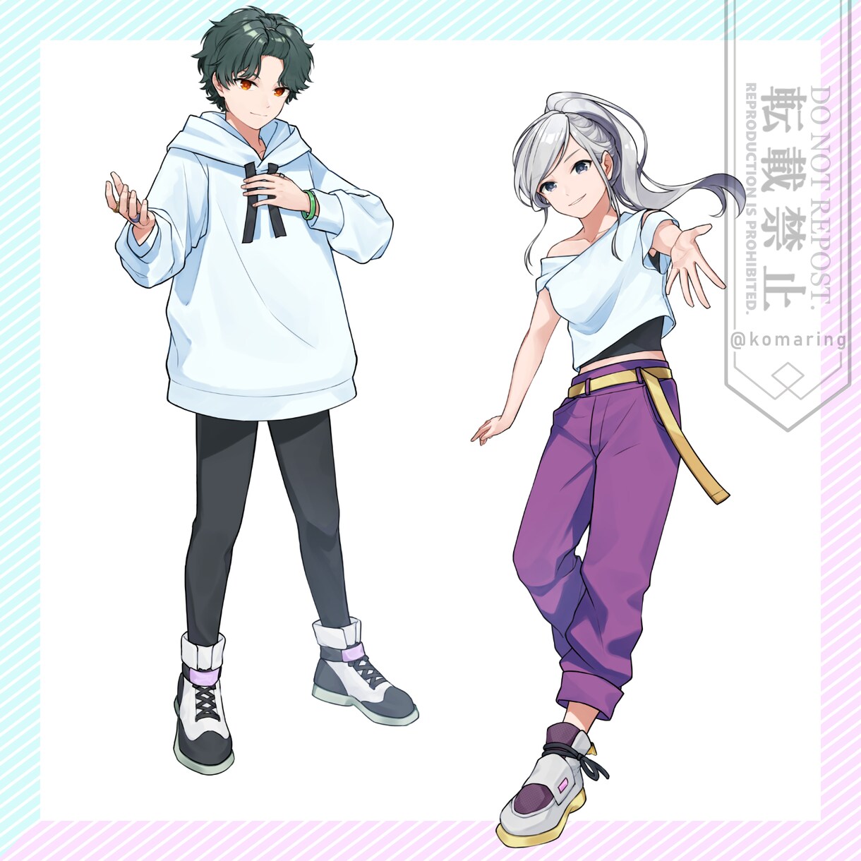 立ち絵やキャラクターデザインの制作いたします 創作したキャラやイメージキャラをイラストに！ イメージ9