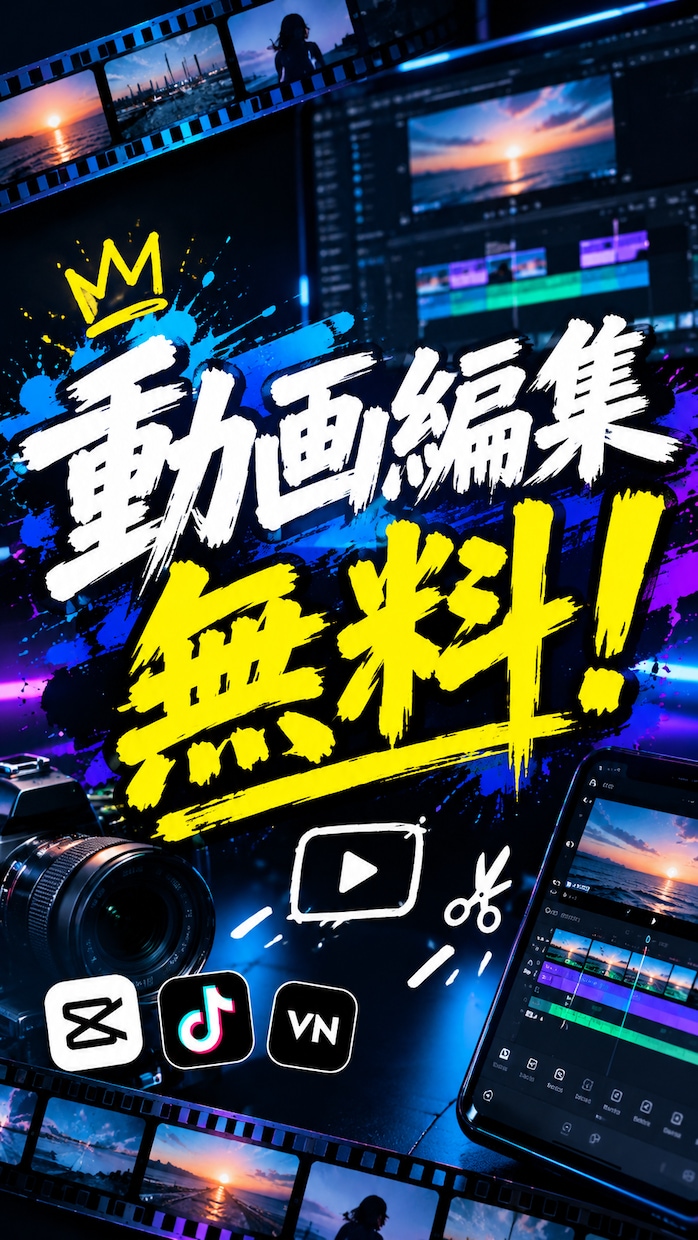 スキルアップの為無料で動画編集致します 動画編集のスキルを磨きたく募集しました イメージ1