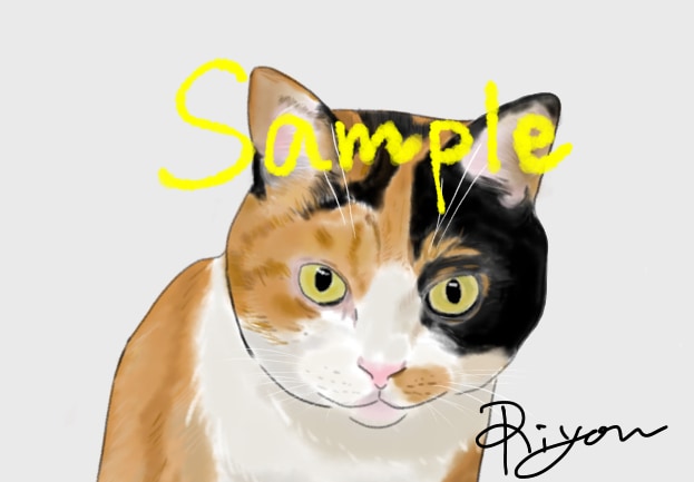 ペット、動物をゆるふわタッチで描きます リアルに近い絵を描くのが得意です イメージ7