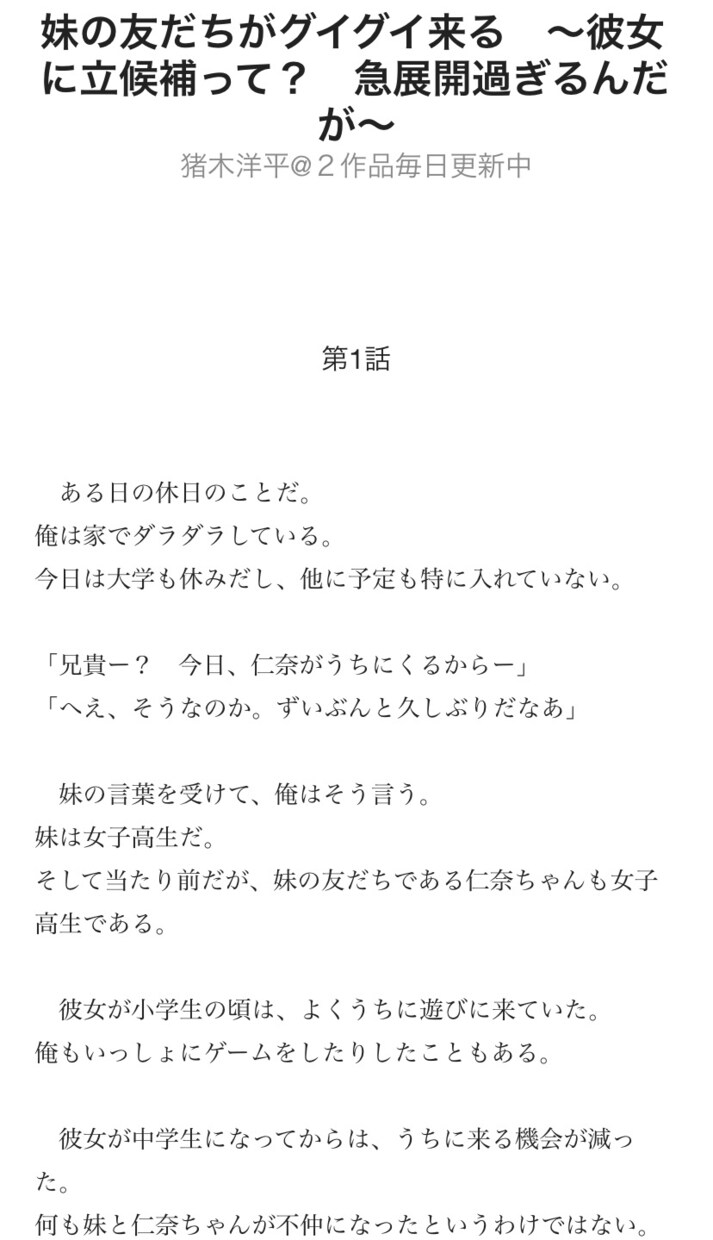 PV4000万超の作者があなただけの小説を書きます 1.5円/1字。ファンタジー、恋愛、特殊嗜好など…何でも可能 イメージ8