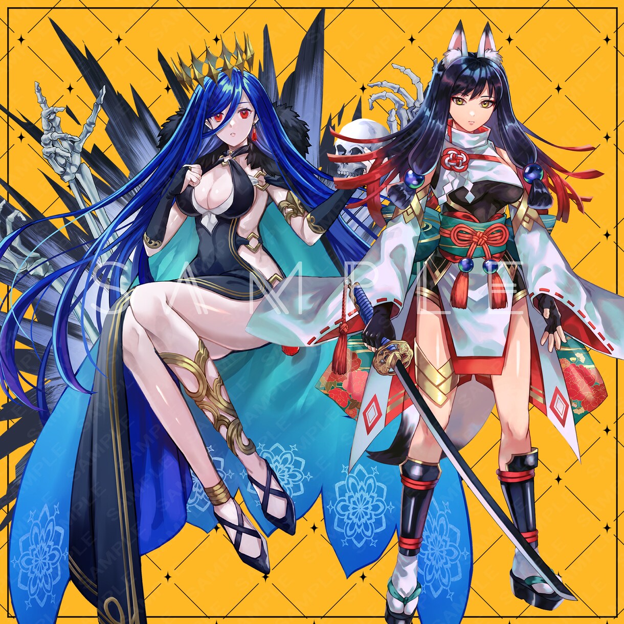 TRPG・ゲーム等の立ち絵描きます キャラクターのアイコンや全身絵が欲しい方へ イメージ7