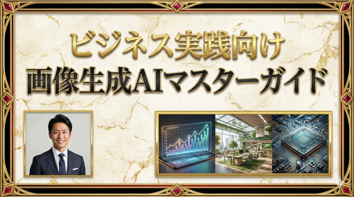 ビジネス実践向け画像生成AIマスターガイド教えます 外資系コンサル×AIクリエイティブのプロが教える実践的活用法 イメージ1
