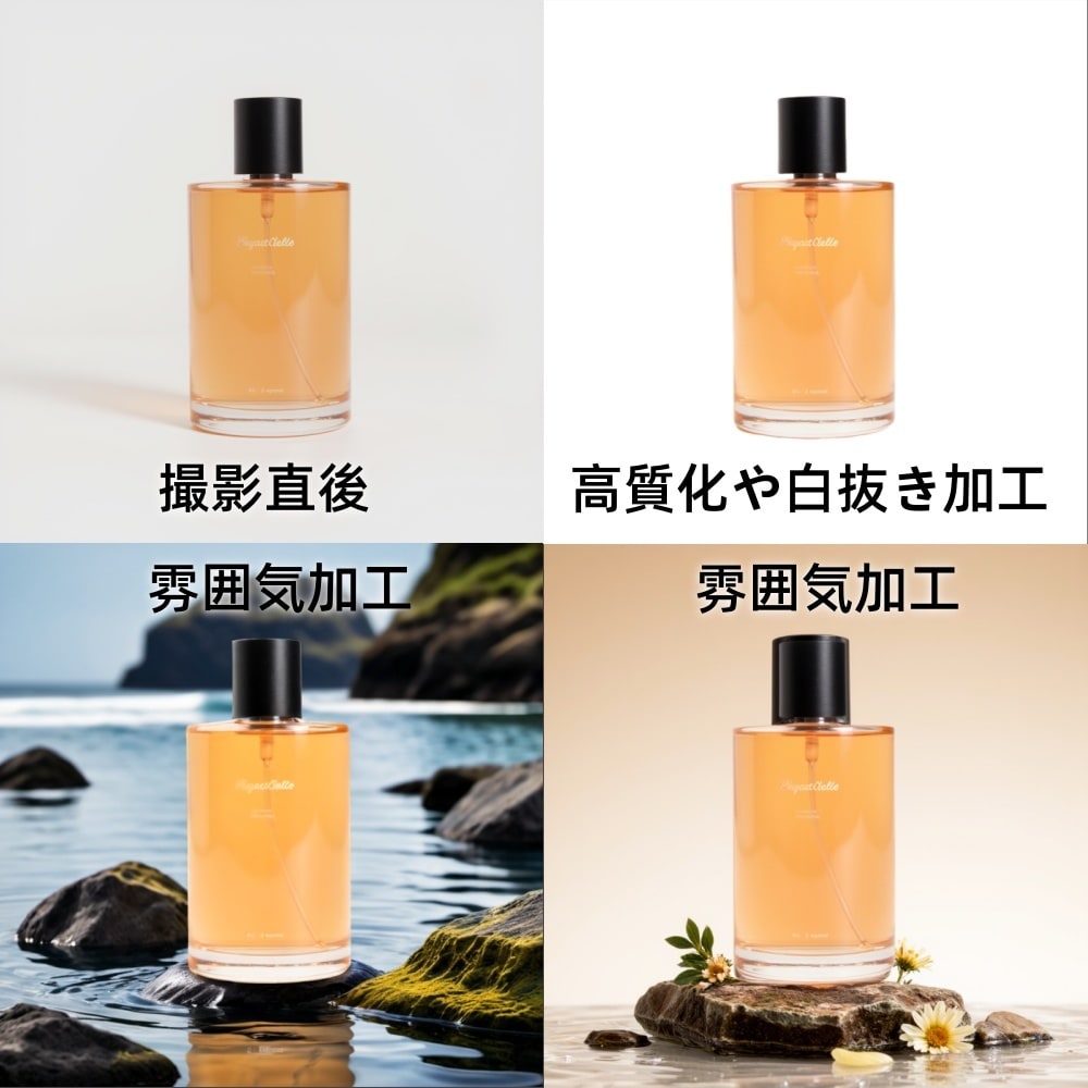1カット500円・EC・広告などの撮影代行します 白抜きや、レタッチなどECサイトで使いやすい写真を撮影 イメージ1