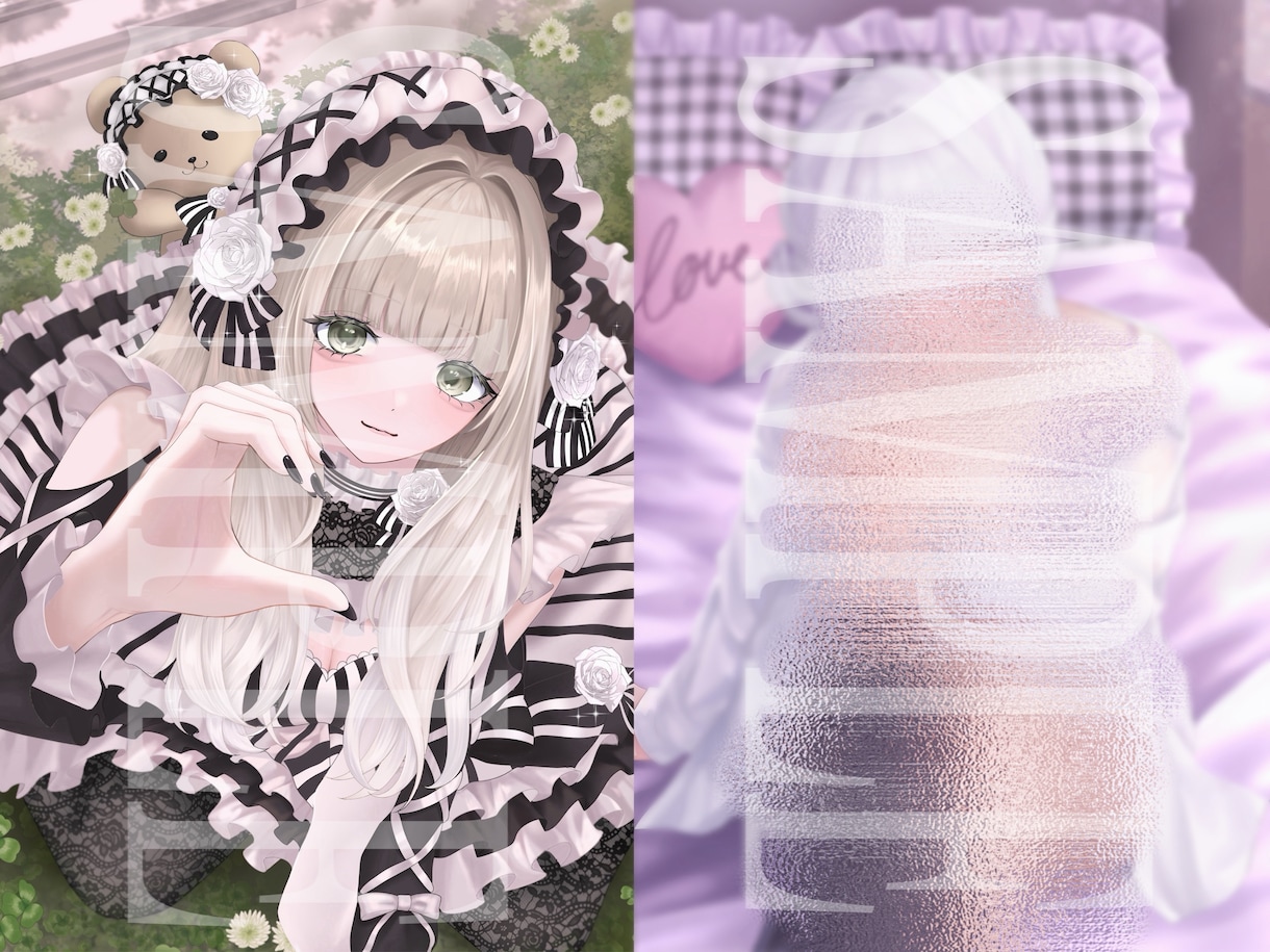 活動者様◎1枚絵を制作致します かわいいからかっこいいまで！様々なジャンルに対応致します イメージ2
