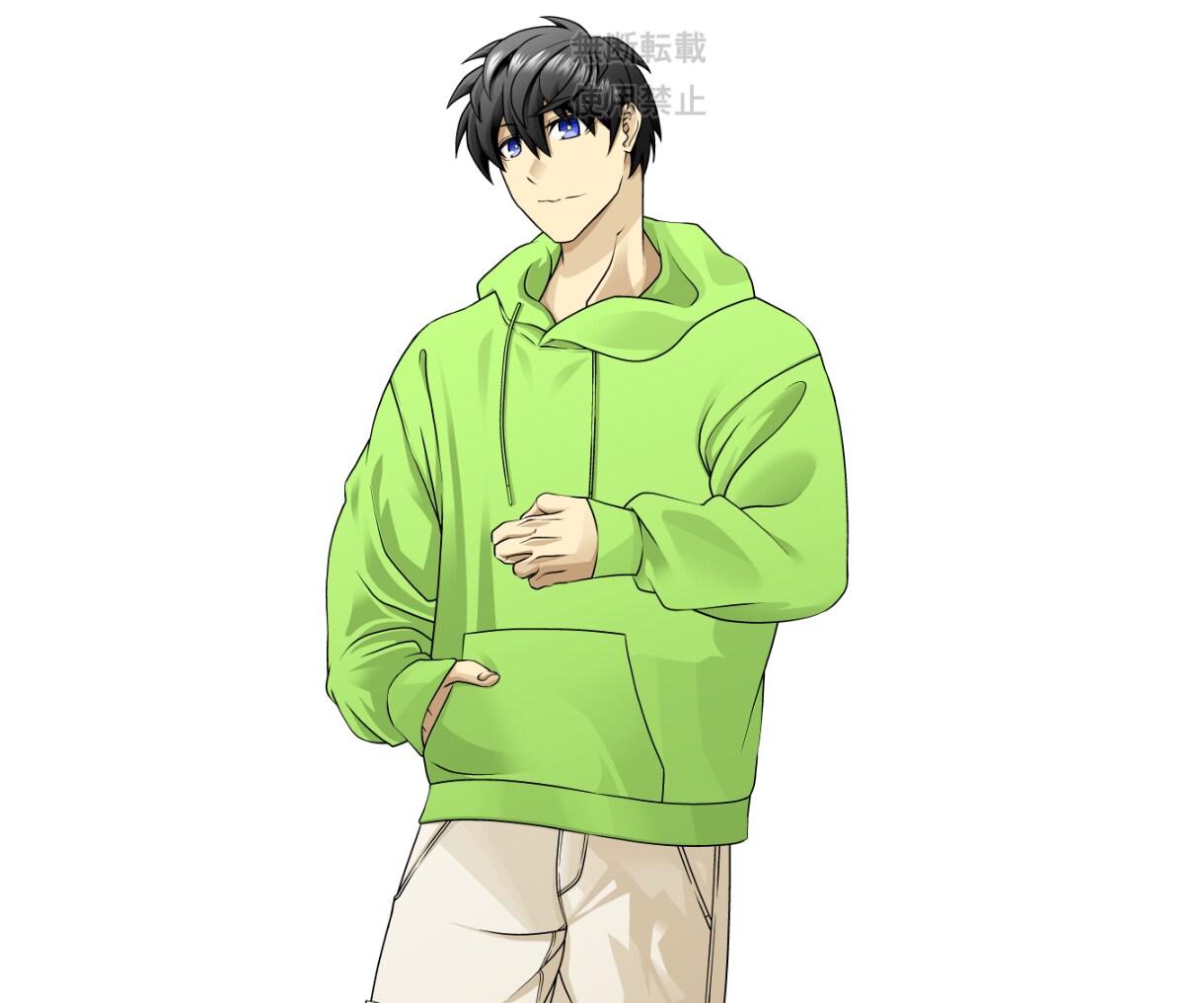 男性キャラ専門IRIAMの立ち絵描きます あなたが立つ場所に、まだ"姿"はありますか。 イメージ7