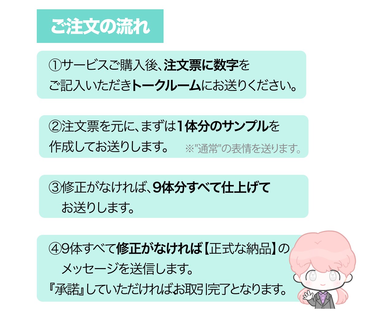 インスタ・ブログ用アイコン9種作成します 写真相談不要！パーツを選ぶだけ！表情豊かなアイコンセットです イメージ9