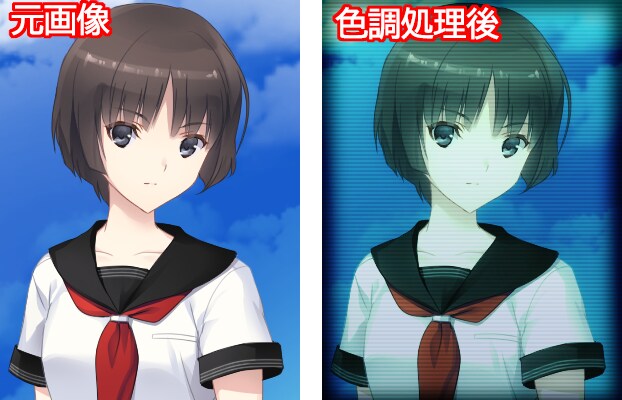 画像の色調を変更します イラストなどの画像の色差分を作成します イメージ4