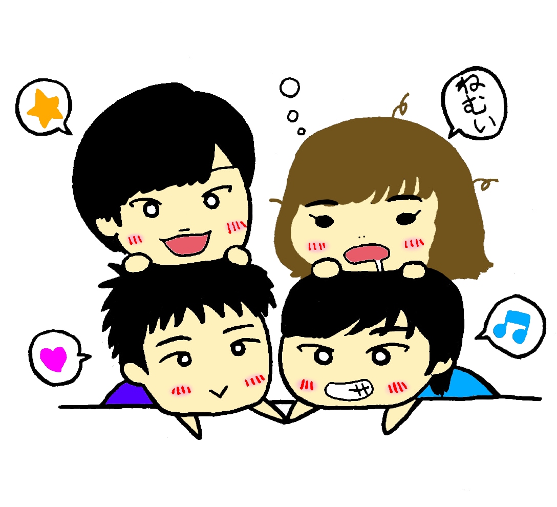 イラストを制作します ibisPaintXで可愛い、個性的なミニキャラを描きます！ イメージ2