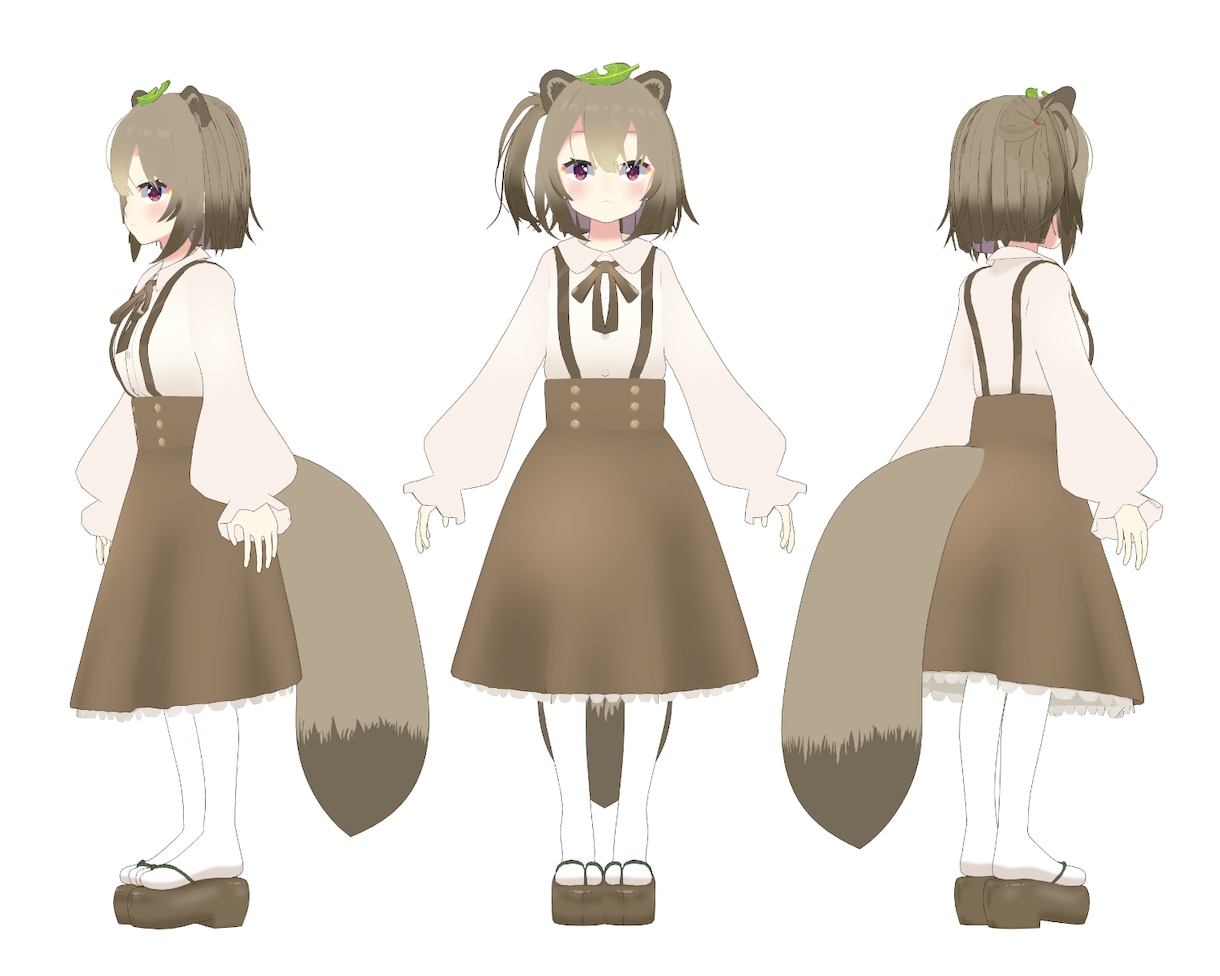 VTuber向け、完全オリジナル3Dモデル作ります blenderで1から制作！あなただけのオリジナルモデル！ イメージ4