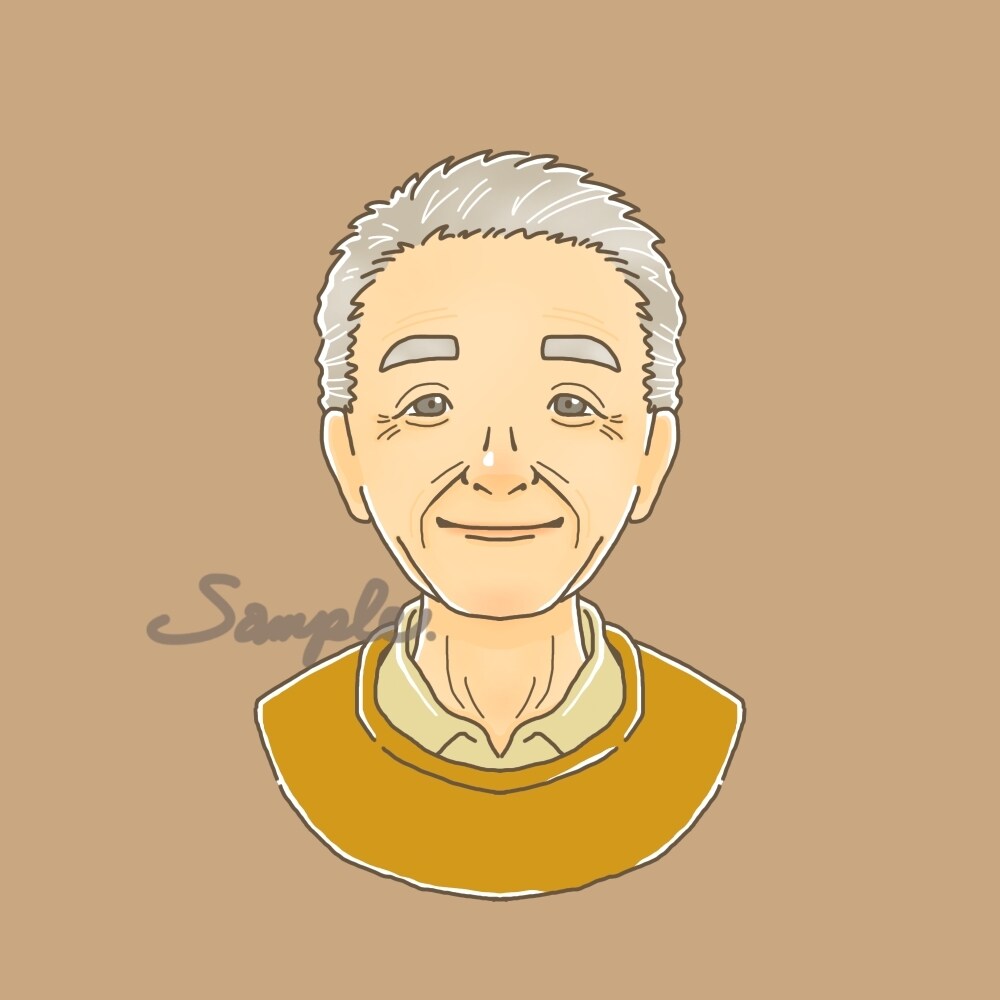 ほどよいおしゃれ感の似顔絵やSNSアイコン描きます シンプルすぎず甘すぎない、ほどよいおしゃれ感のイラストです イメージ10