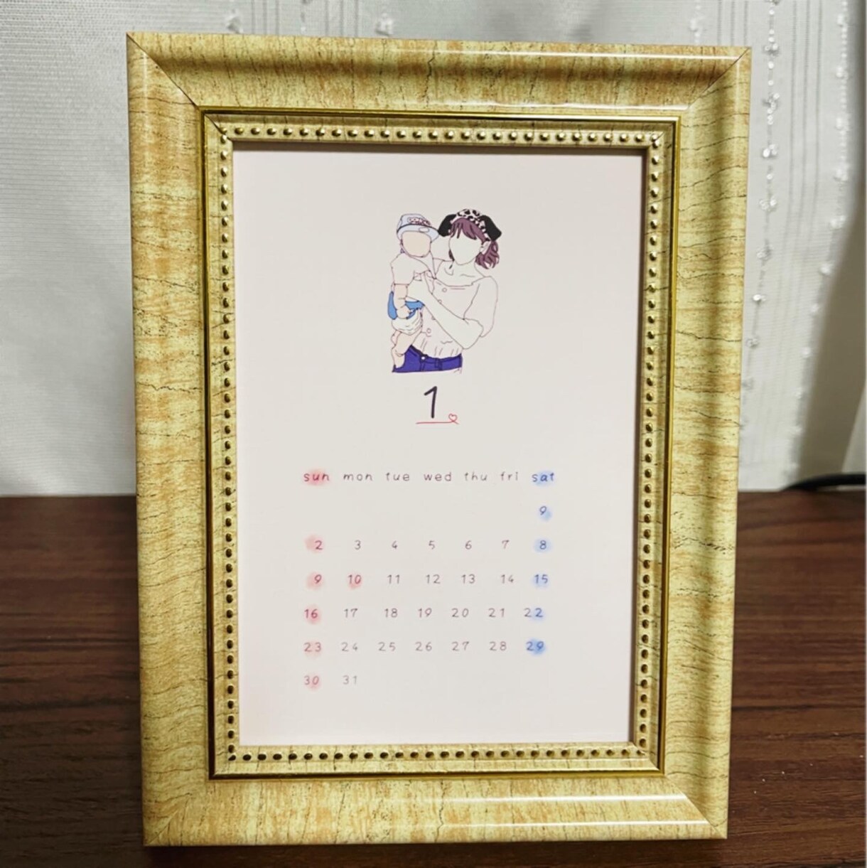 イラストオーダー！写真を元にしてイラスト制作します お誕生日祝い、出産祝い、結婚祝いにも。SNSのアイコンにも！ イメージ5