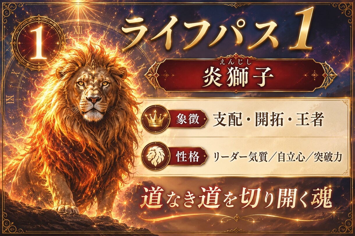 生年月日から“魂獣タイプ”を読み解きます あなたの魂に宿る“本当の獣”を視ます イメージ3