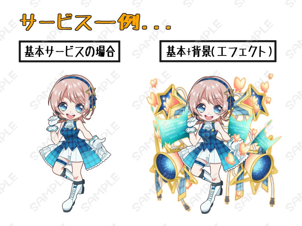 先着8名限定セール中！デフォルメ、SDお描きします ▼アイコン、動画素材、グッズ等に！ イメージ3
