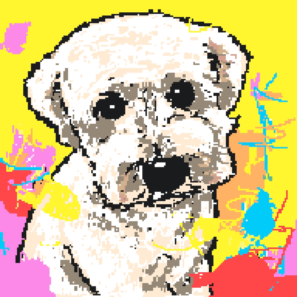 ドット絵似顔絵でこれまでなかった表現めざしています 似ている！きれい！おもしろい！そして見て楽しいことが大事。 イメージ9