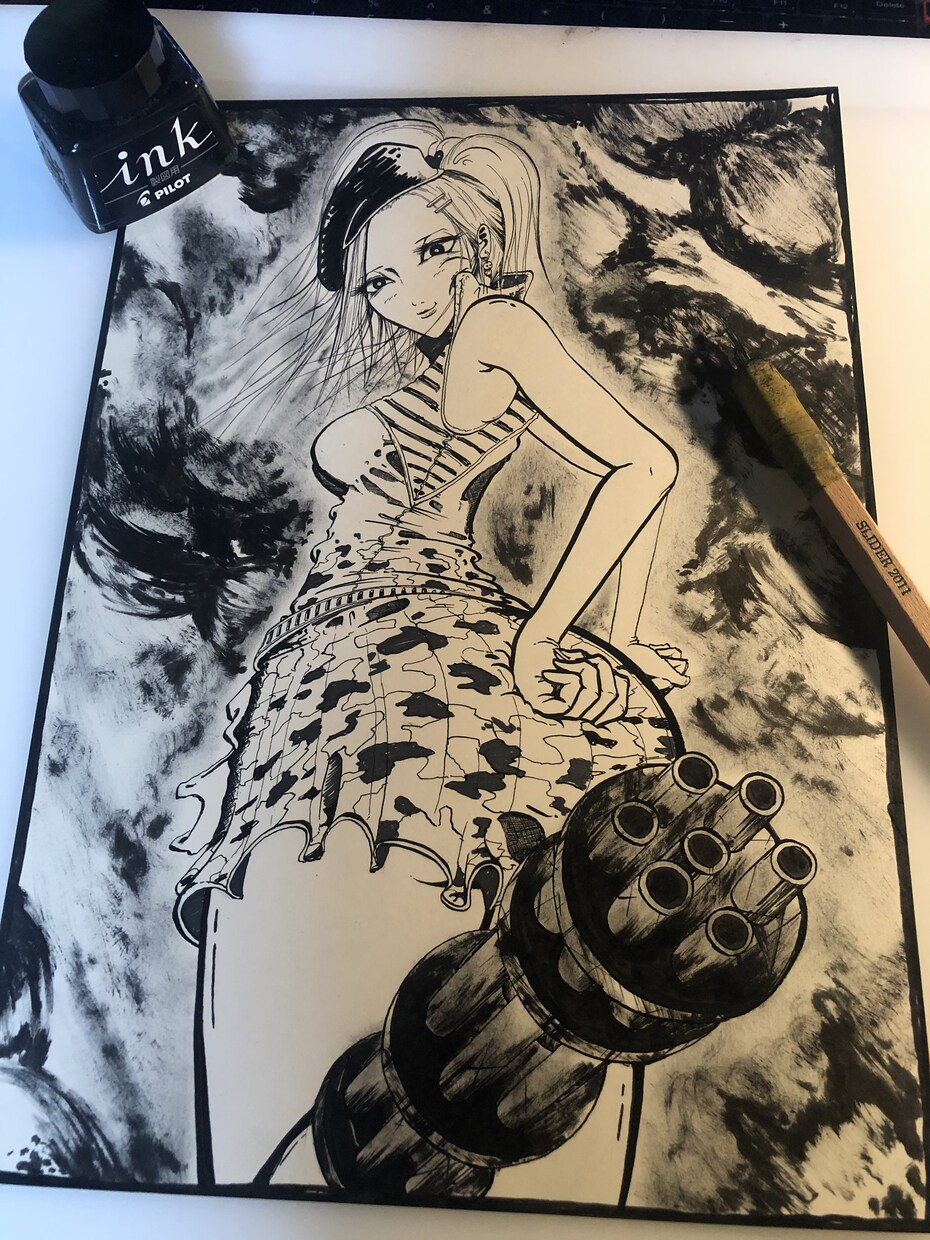 ミリタリーなイラストお描きします アナログ原画・デジタルデータ化可能！お気軽にご相談ください！ イメージ8