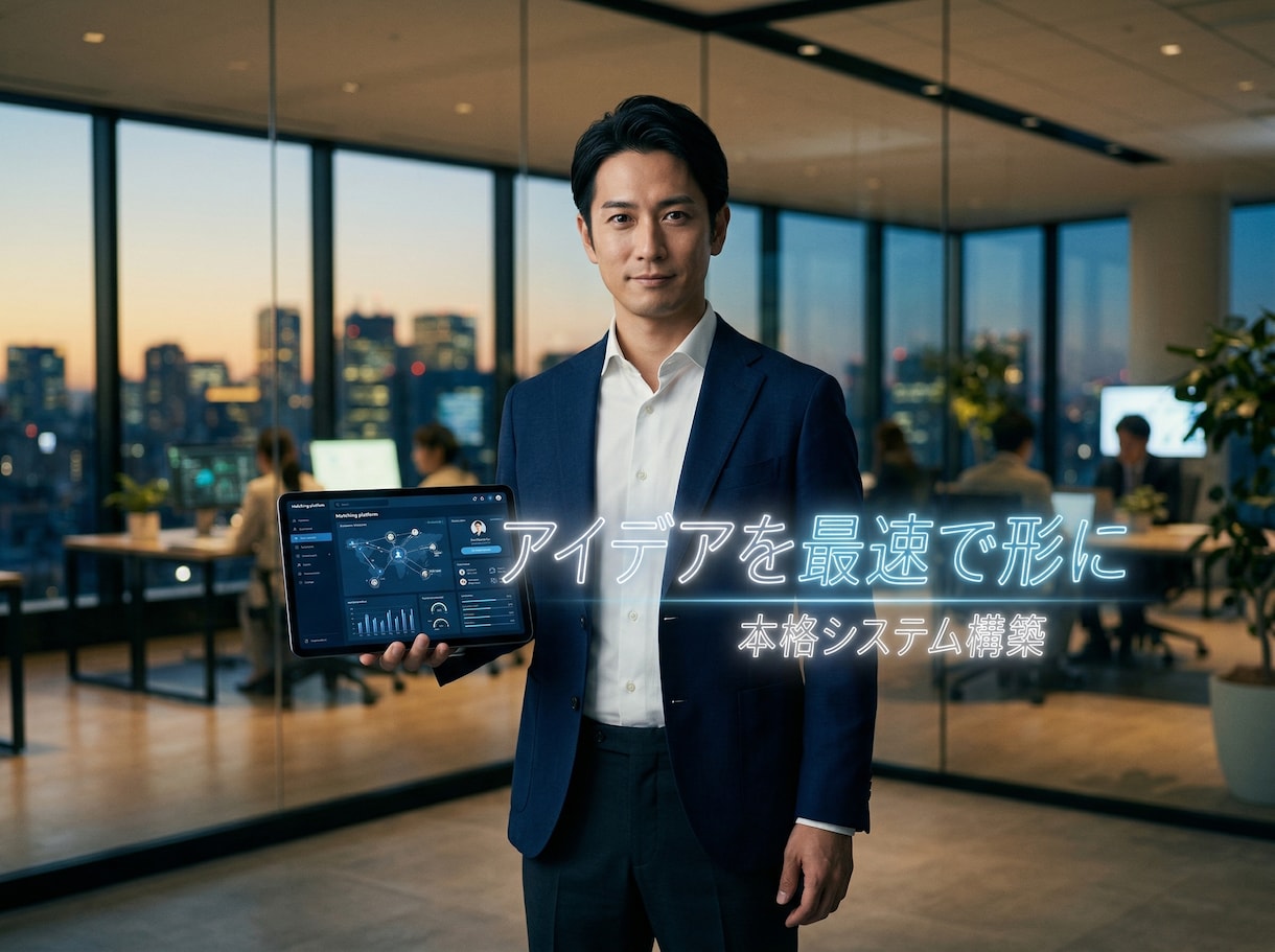 LINE×Webの本格マッチングサイト構築します ユーザーはLINE、運営はWebで。DL不要の最強システム イメージ1