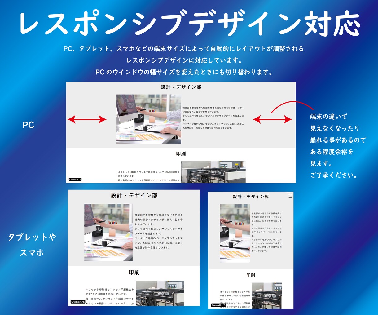トッピング式簡易ホームページ作成します ホームページを安く作成しませんか？ イメージ3