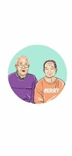 ポップでおしゃれな似顔絵(アイコン)描きます SNSのアイコンやバースデーなどの記念日に！ イメージ7