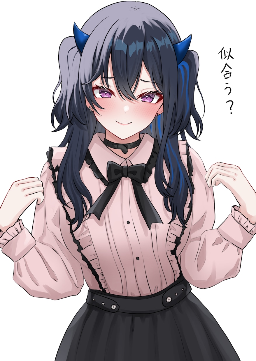 女の子のイラストを制作します 女性キャラクターのイラスト制作をします。 イメージ1