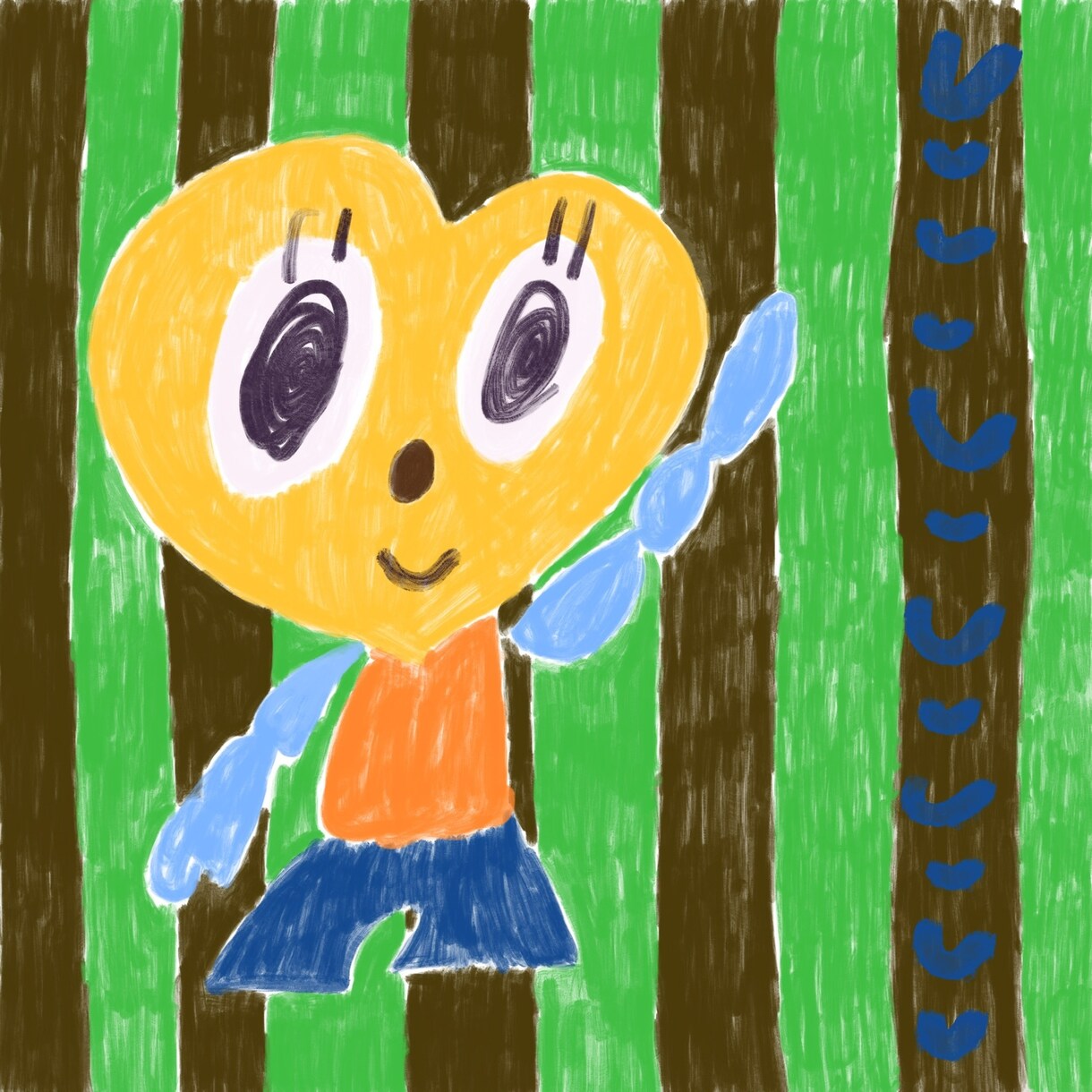可愛くてカラフルな絵を提供します ひと目見たら忘れられないような絵を描きます。 イメージ2