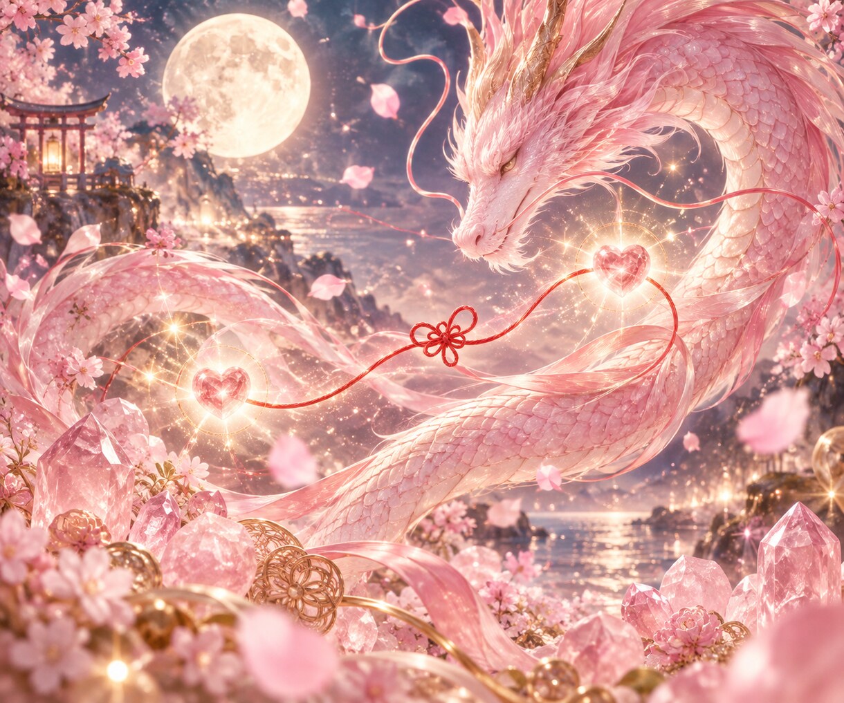 龍縁結びで恋愛成就を祈願します 片思い・復縁・複雑な恋。龍の導き、ご縁の流れを優しく整えます イメージ2