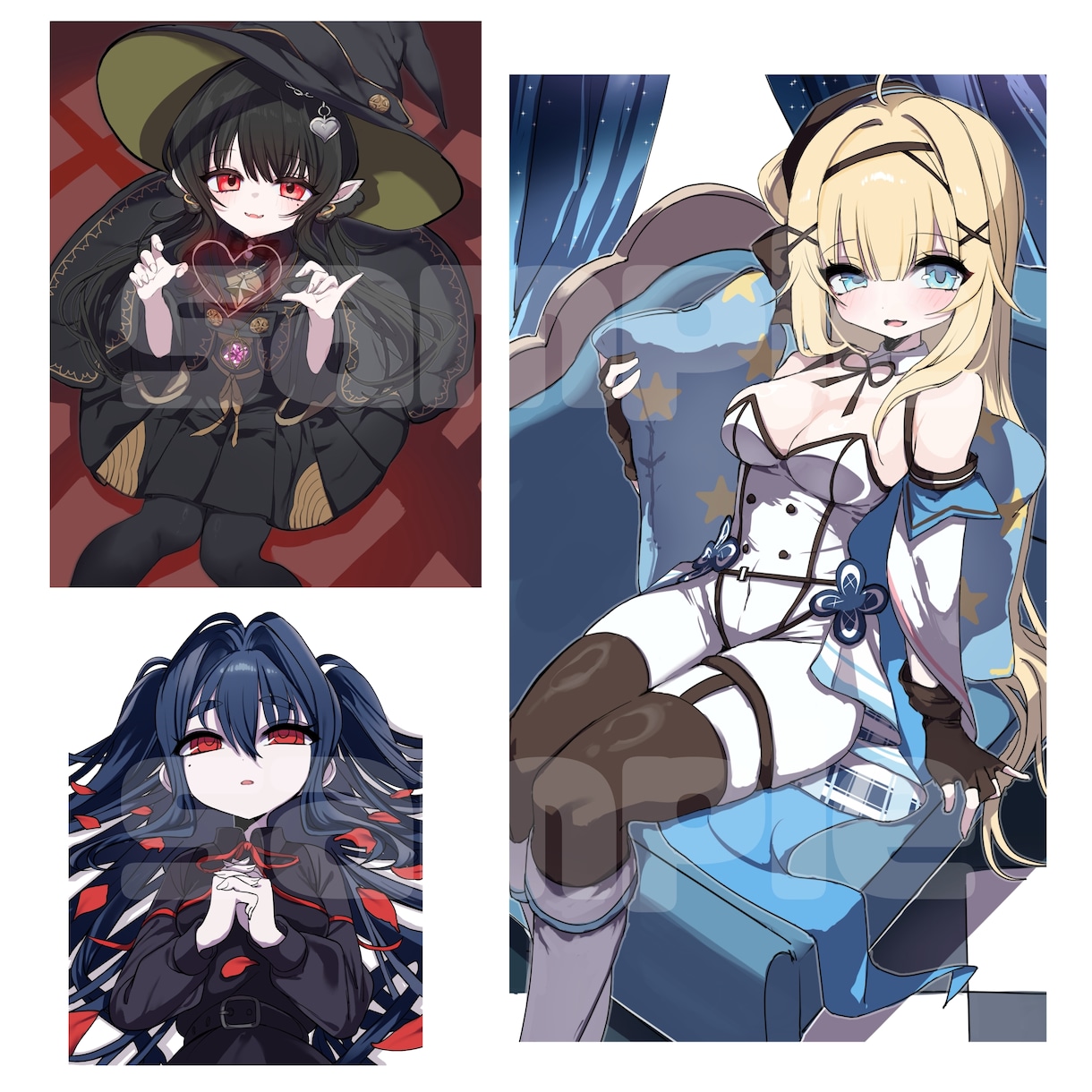 美少女・美男子の魅力を引き出すイラストを制作します 男性〇二次創作○創作〇個人制作から商用制作まで イメージ4