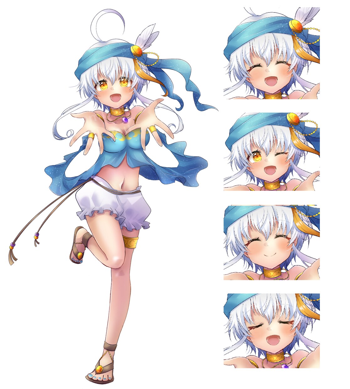 ご希望に沿ったカラーイラスト制作いたします Vtuberさんからのご依頼経験多数！ イメージ4