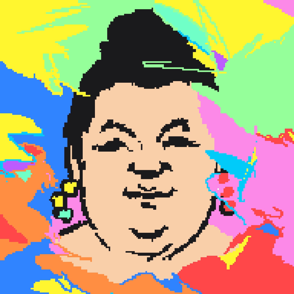 ドット絵似顔絵でこれまでなかった表現めざしています 似ている！きれい！おもしろい！そして見て楽しいことが大事。 イメージ4