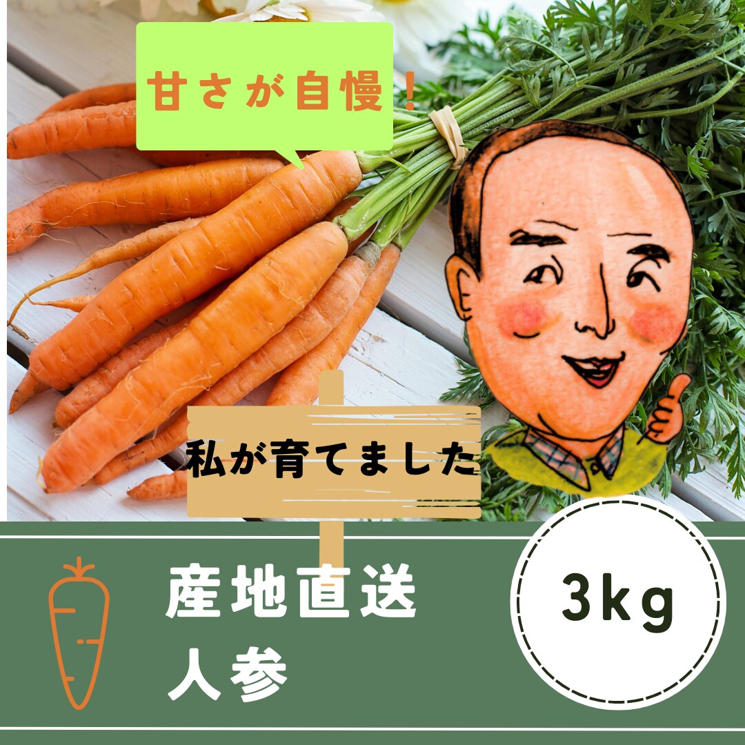 ほっこり似顔絵お描きします 生産者様のやさしいお顔のイラストを製作致します。 イメージ3
