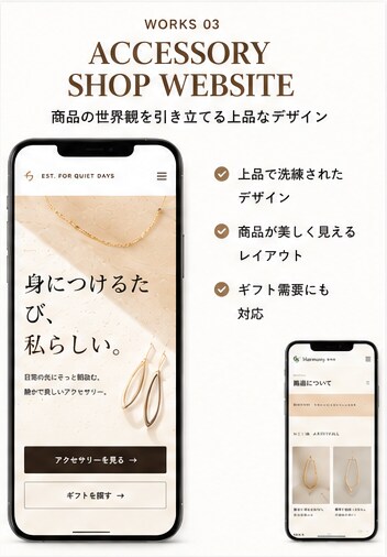 AIを活用して高品質なホームページを制作します 個人事業主・店舗向け｜スマホ対応・集客導線まで考えて制作 イメージ3