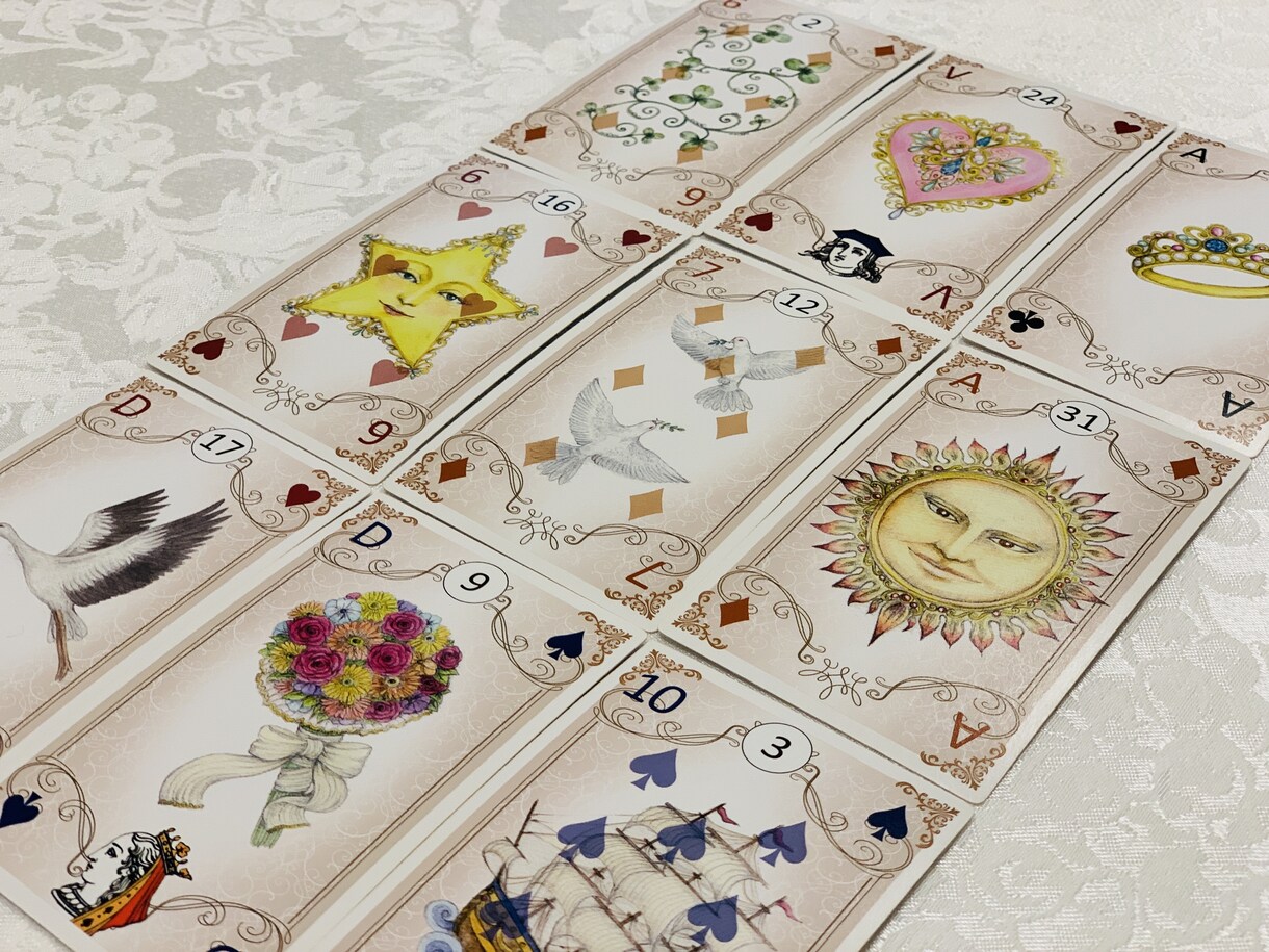 女性限定！カードリーディングいたします セルフセラピーカードやルノルマンカード イメージ4