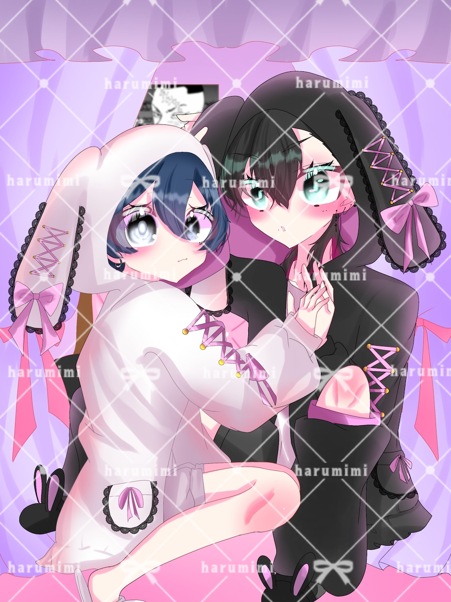 夢絵/イラスト/SNSアイコン描きます 夢絵/似顔絵/SNSアイコン/歌みたサムネ等幅広く描きます✤ イメージ1