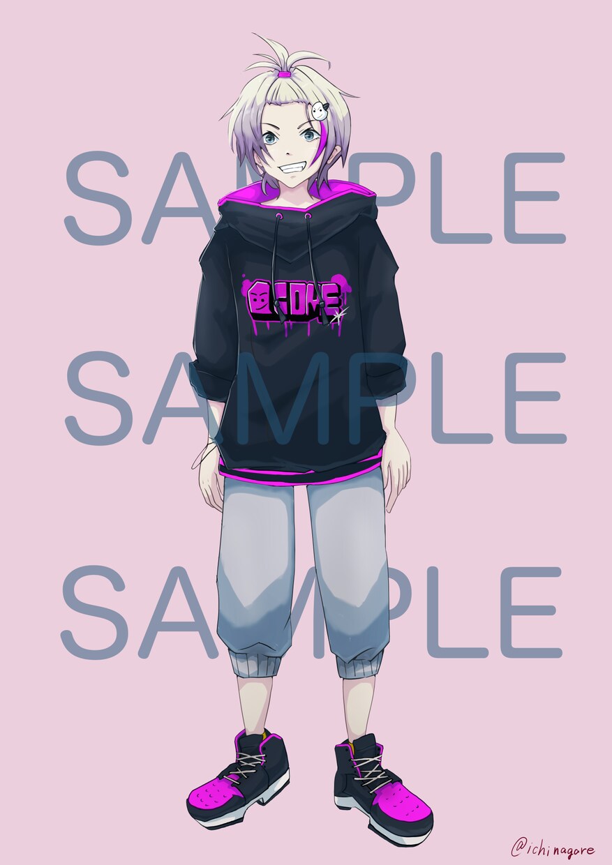 アイコンや立ち絵に使えるキャラクターを描きます SNSやゲーム用のキャラクターイラストをお届け！ イメージ10