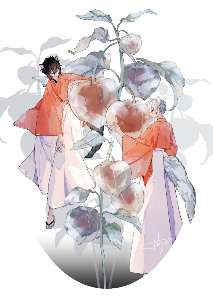 一枚絵イラストの制作承ります 低彩度の格好いいイラストお描きします イメージ2
