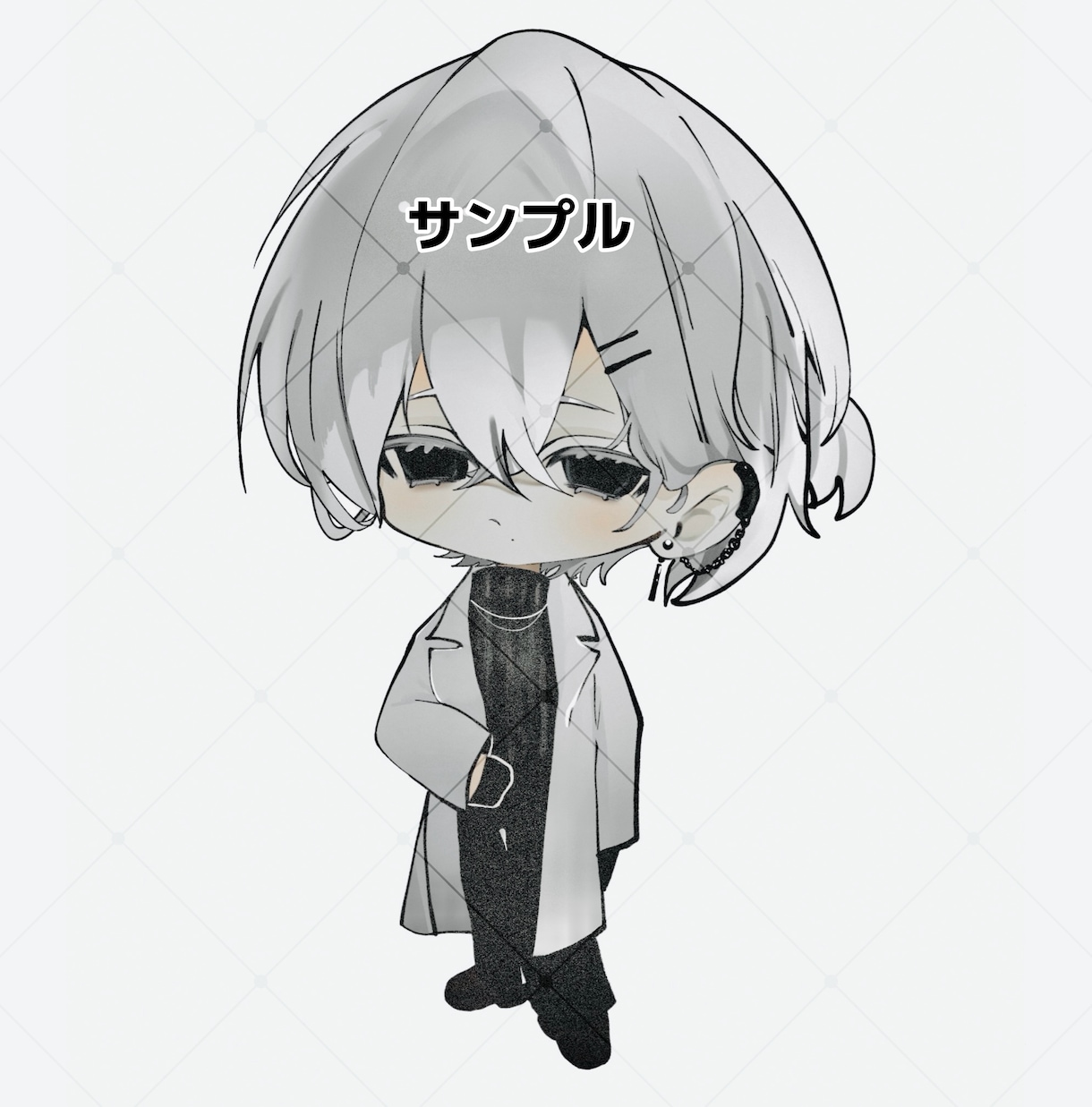 貴方のOCの魅力的なSDイラストを作成します ちまっとした魅力的なSDイラストを描きます！ イメージ2
