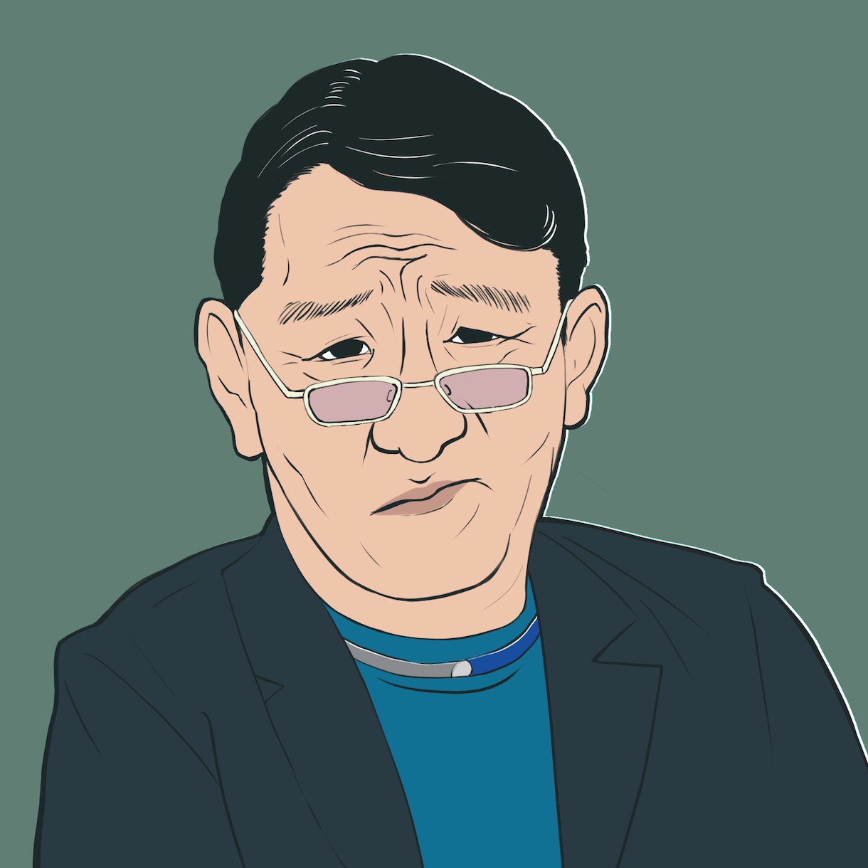 おしゃれな線画の似顔絵イラスト書きます SNSアイコン、ウェルカムボード、オリジナルグッズなど イメージ9