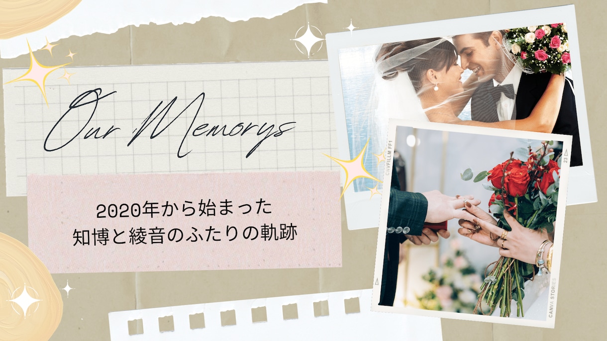 心に残る♡お洒落演出のプロフィールムービー作ります ★想いやメッセージが伝わる動画★お洒落なデザインを格安で制作 イメージ4