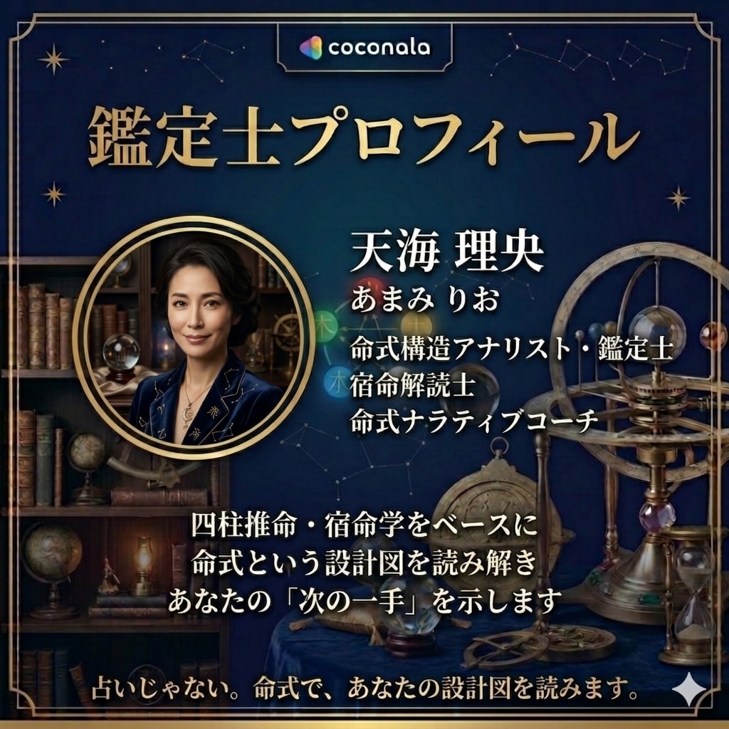四柱推命×算命学命式で生きづらさの原因がわかります 生きづらさの正体、命式で覗いてみませんか。 イメージ4