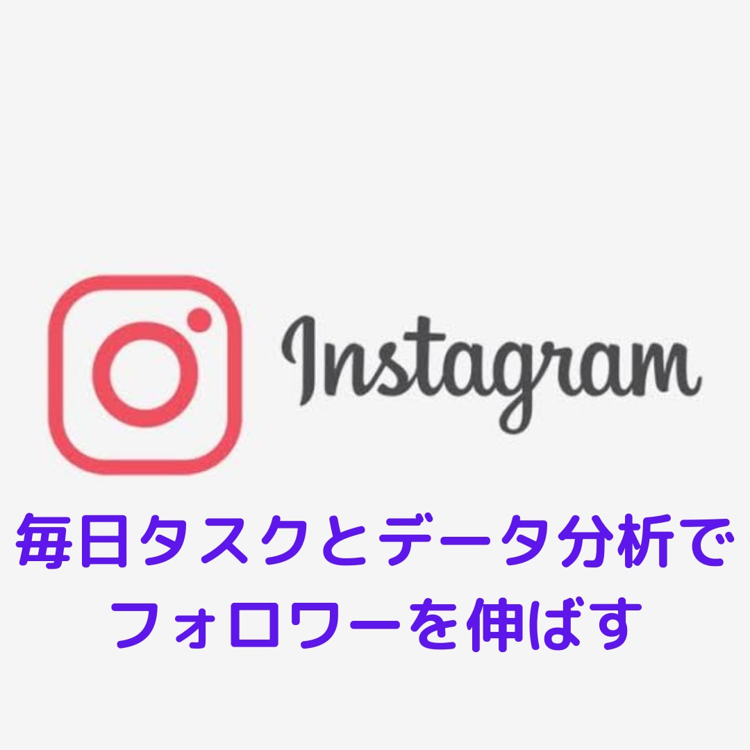 インスタ運用代行　フォロワー増やします インスタ運用経験5年マイクロインフルエンサー100以上輩出 イメージ1