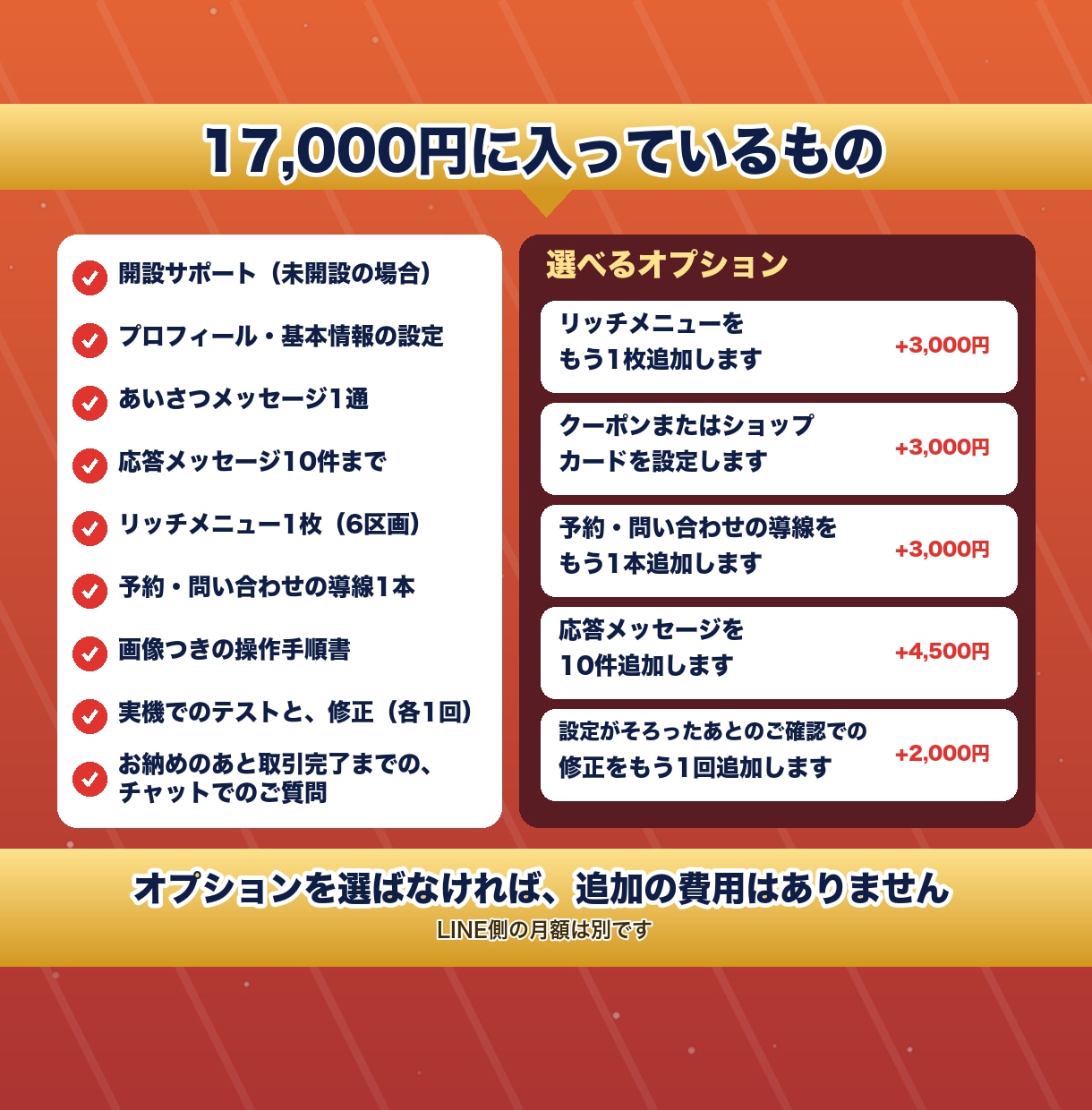 個人店の公式LINEをリッチメニューまで構築します 公式LINEを仕組みごと整える｜サロン・整体院・教室 イメージ6