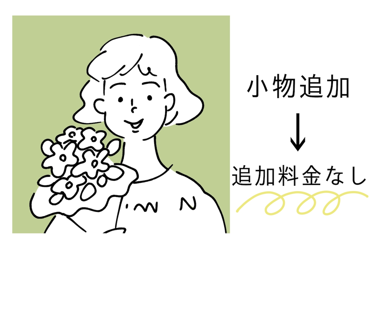 シンプルなオリジナルSNSアイコン描きます 追加料金を気にせずおしゃれなSNSアイコン作りませんか？ イメージ3