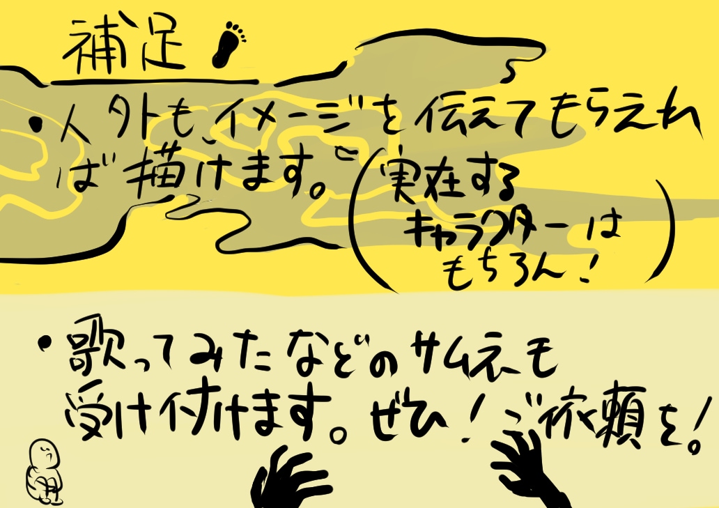 イラスト描きます 最低価格（4月末まで）どんな構図でも受け付けます。修正無制限 イメージ3