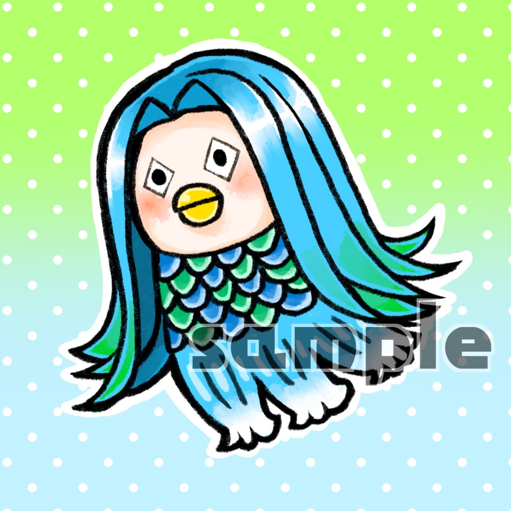 SNS&プロフアイコン描きます 最短2日〜・温かみのあるポップめの絵柄で描きます（人物も可 イメージ4