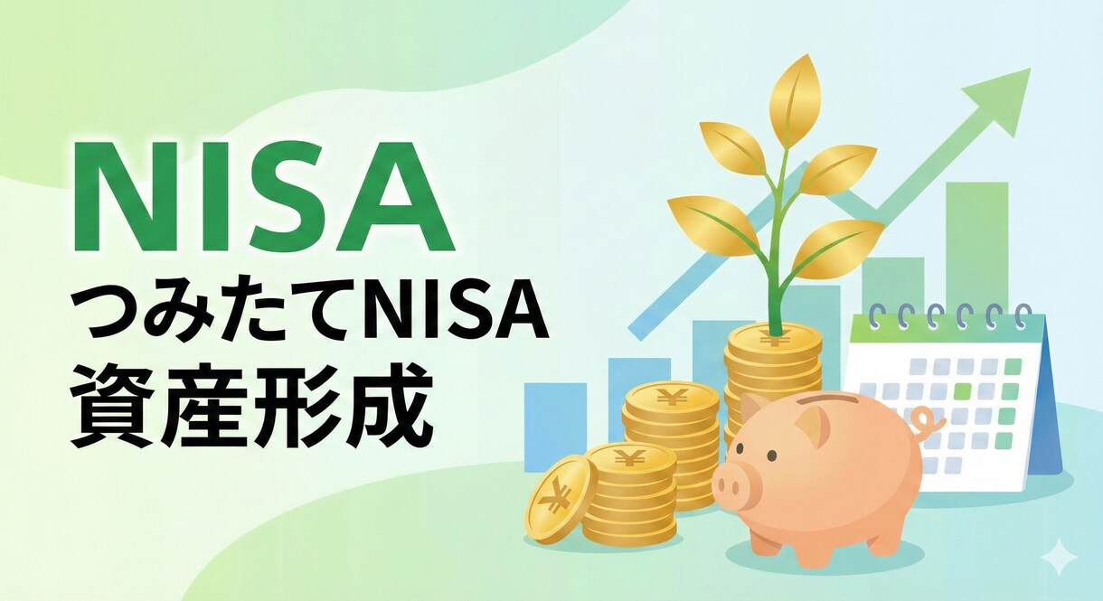 nisaの複利の力を教えます 複利の力で指数関数的に資産を増やす イメージ1