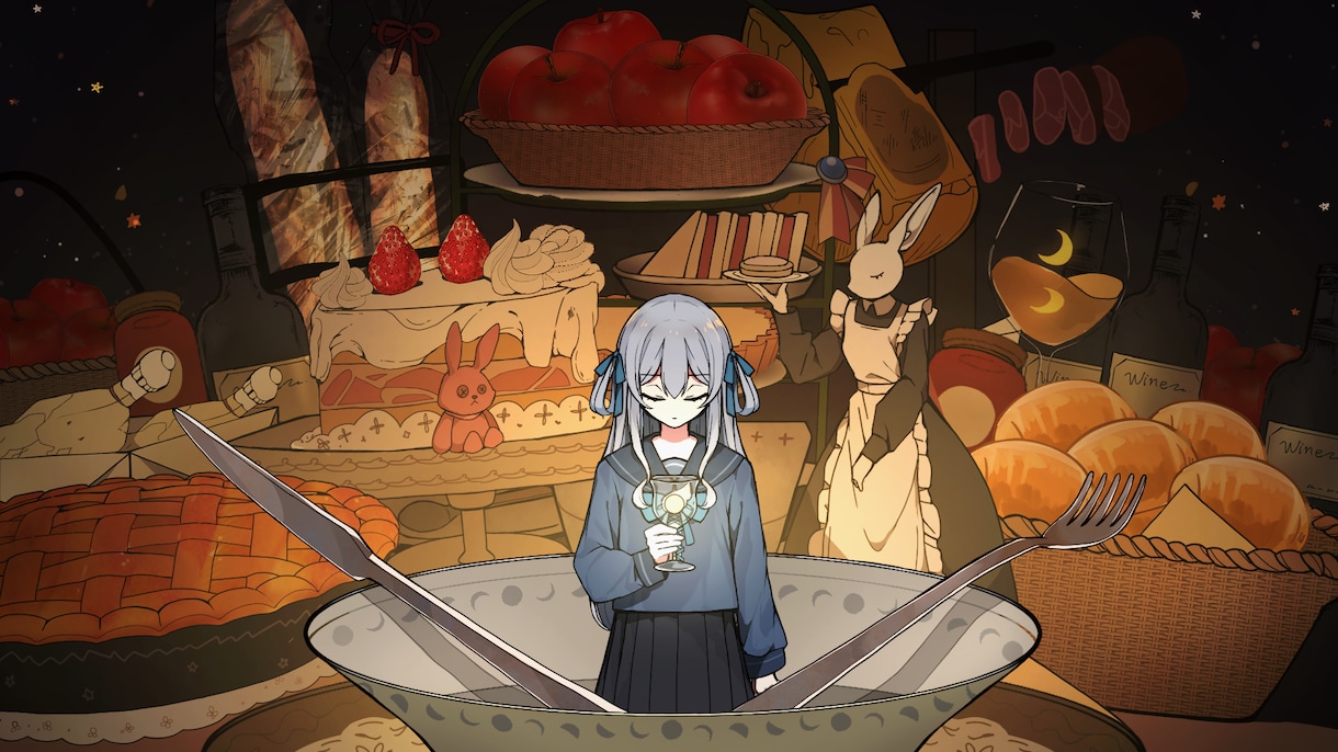 イラスト込みで歌ってみたなどのMVを制作いたします 完全オリジナル動画などご希望に沿って対応可能です！ イメージ1