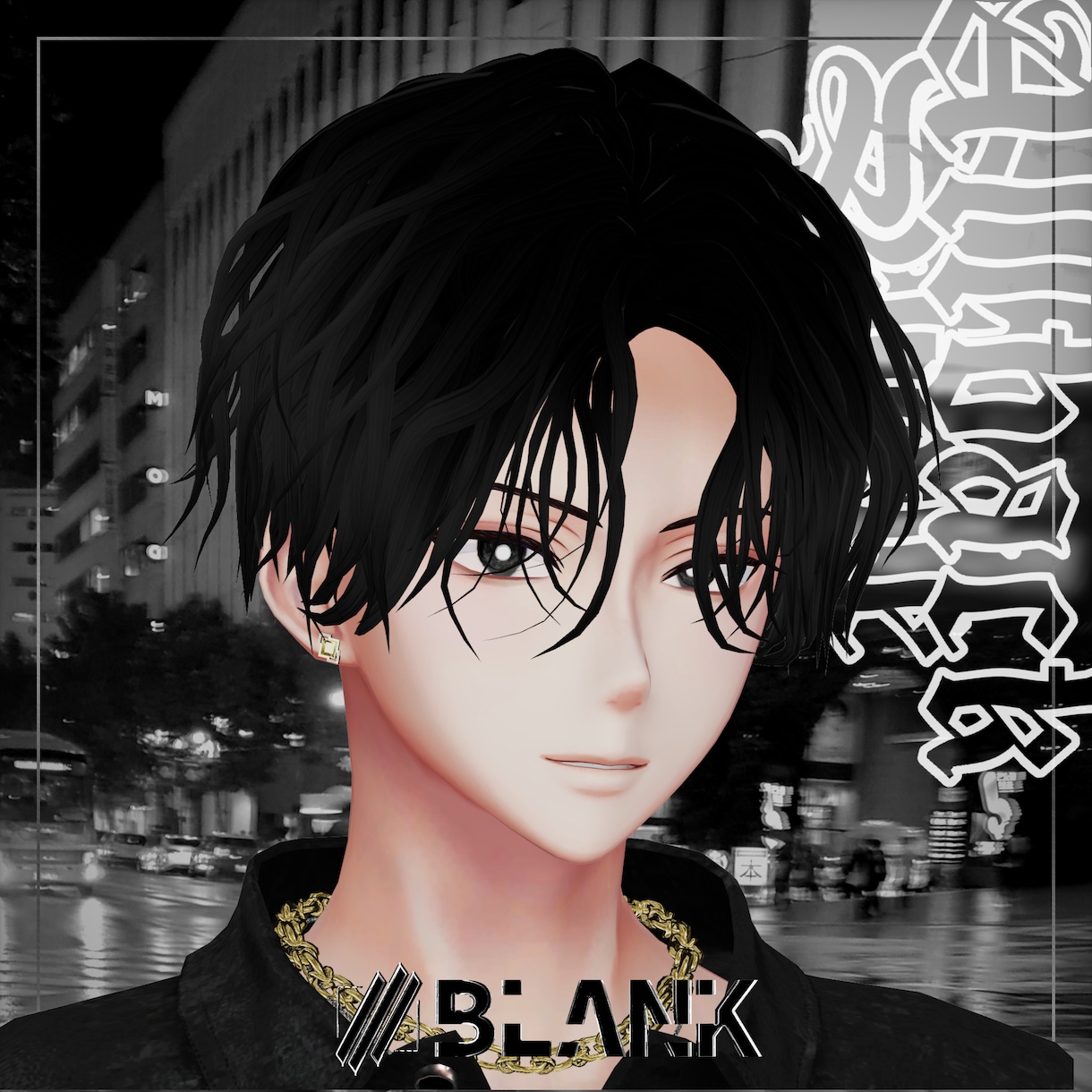 VRChat向け| メンズアバター用髪型作成します リアルでオリジナリティのある髪型で他のユーザーと差別化しよう イメージ2