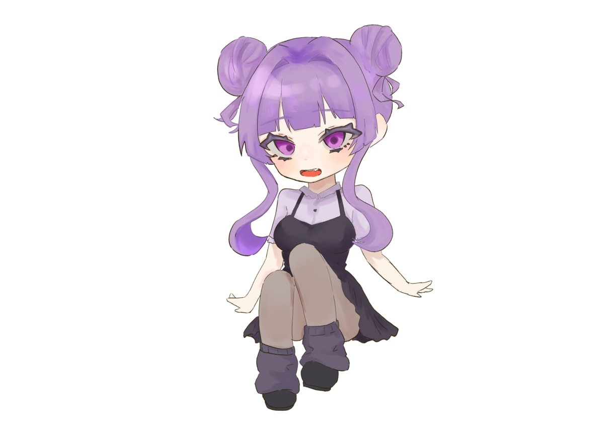 イラストや立ち絵を美しい厚塗りで描きます 背景なしの人物イラストから配信で利用できる等身イラストの制作 イメージ7