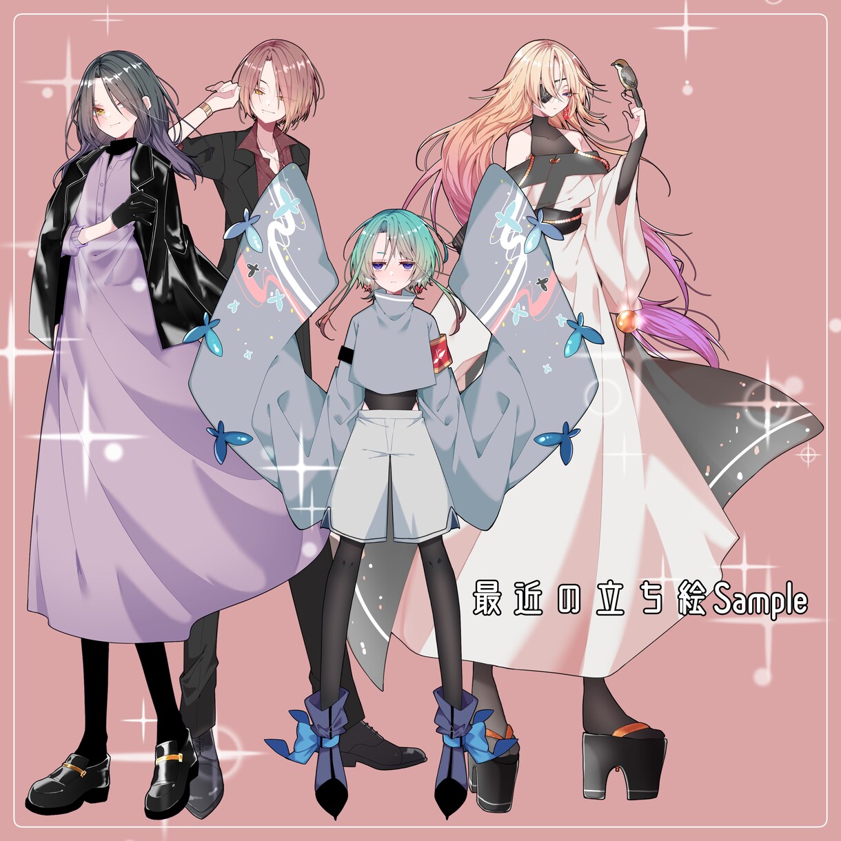 TRPG/配信用立ち絵の制作いたします 活動のお手伝いを全力でさせて下さい！！！ イメージ8